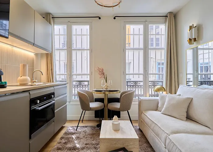 Elegant Studio Bastille - Le Marais Apartman
