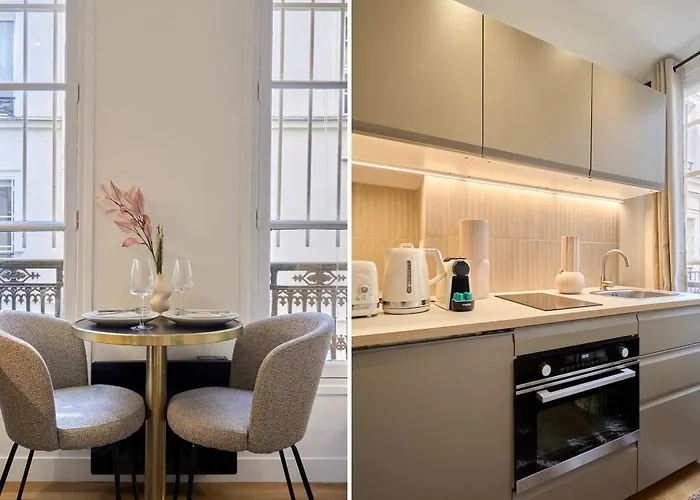 Elegant Studio Bastille - Le Marais Párizs
